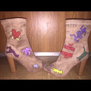 Customized open toe heels